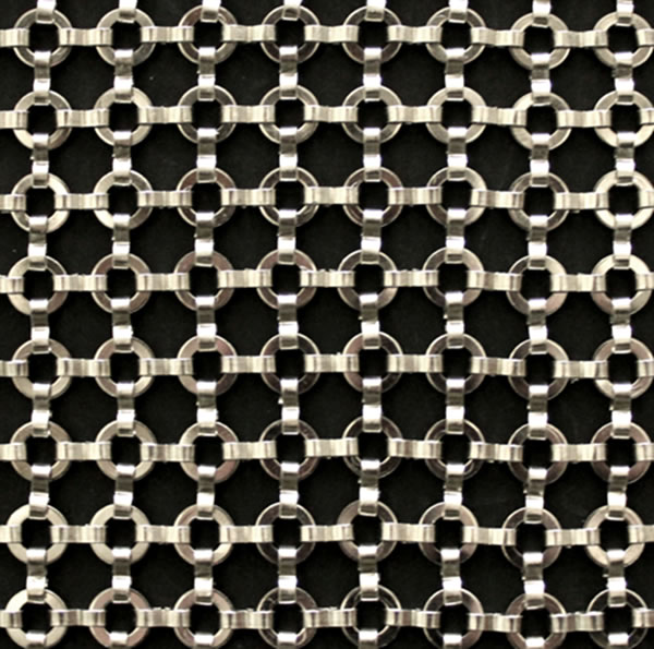 Hot dipped Carbon Steel Ring Mesh