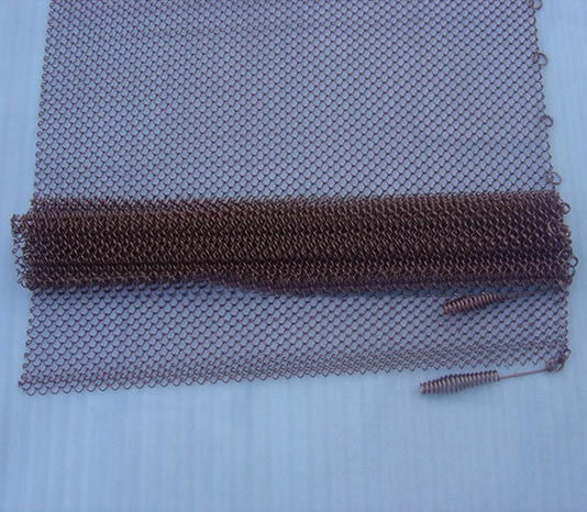 Chain Link Mesh, Spark Mesh, Fireplace Mesh Curtains, Replacement Screen