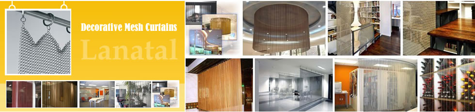 Architectural Metal Mesh Curtains for Facade, Wall, Roof Decoration
