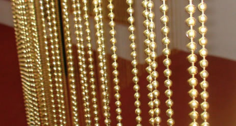Metal Bead Drapery
