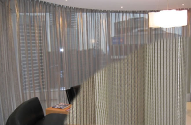 Woven Metal Curtain for Architectural Interior & Exterior