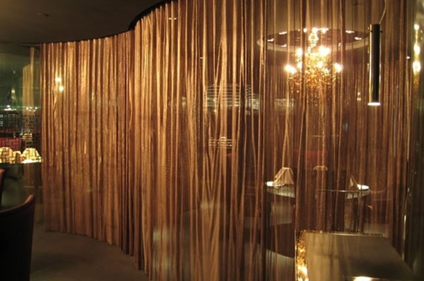 Metal Drapery Curtains